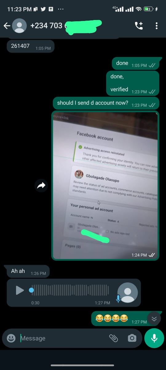 Testimonial screenshot 2
